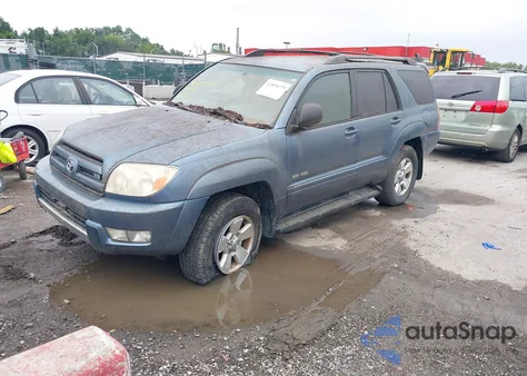 2004 Toyota 4Runner Sr5 V8 from USA, damaged, VIN JTEBT14R640036212